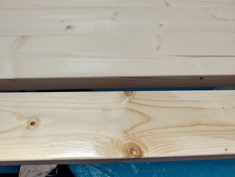 2x4木材とラブリコでハンガーラックを作る 支柱製作 -7-