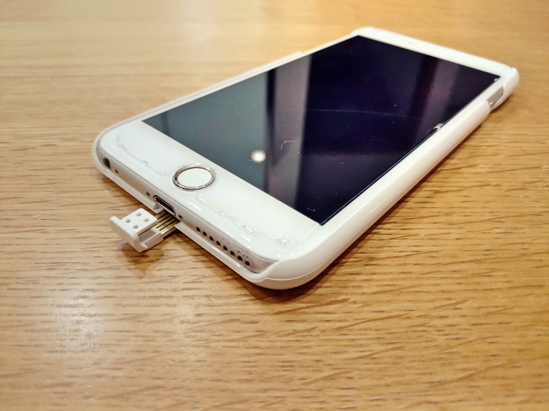 iPhone 6 plus qi ワイヤレス充電対応化 -4-